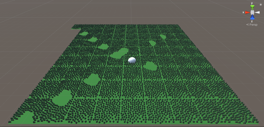 Dense terrain generation