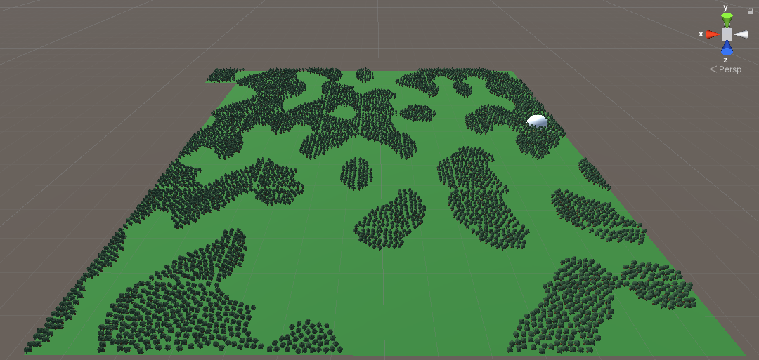 Sparse terrain generation