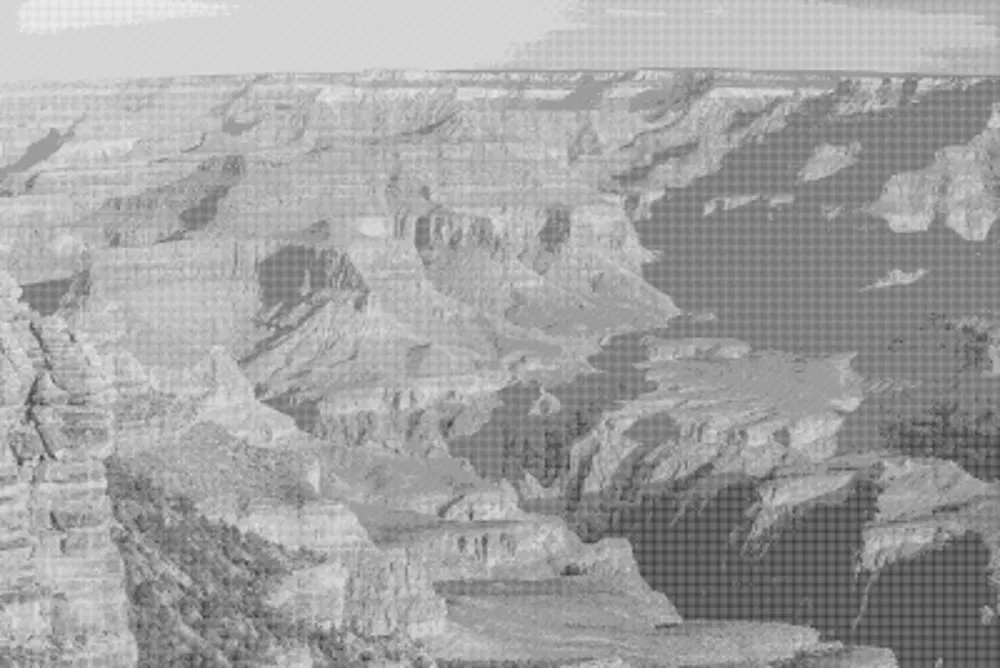 Grand Canyon with a 3x3 matrix