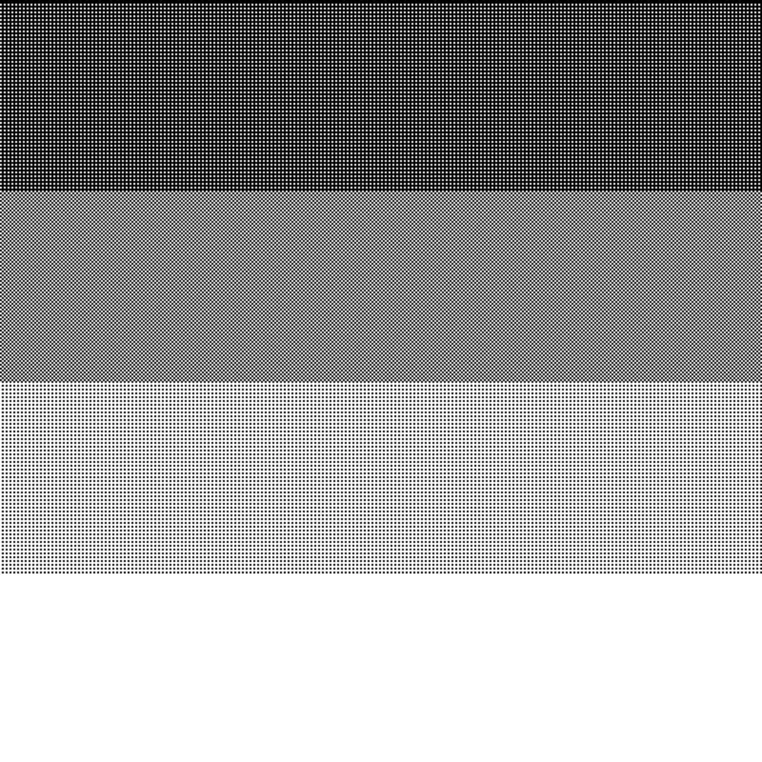 Dithering applied to a gradient